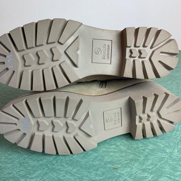 NWT Blondo waterproof women’s genuine suede leather boots size 7.5 - Picture 4 of 5